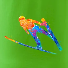 Skokan na lyžích splash