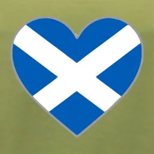 Skotské srdce na prso