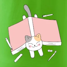 Učení na státnice kočka