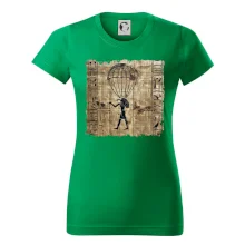 Egyptské hieroglyfy parašutista