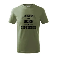 Legends are born in September