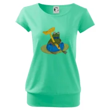 Žába s houbou  (studio-arte.cz)