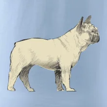 Vintage French bulldog
