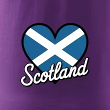 Scotland Srdce s vlajkou