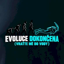 Evoluce potápěče návrat do vody