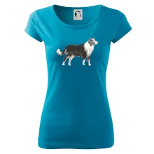 Border kolie kreslená