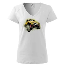 Žlutý offroad s navijákem