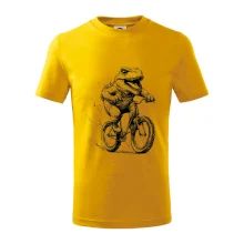 Naštvaný Dinosaurus na kole