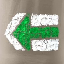 Párová turistická značka zelená