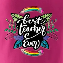 Barevné tužky best teacher ever