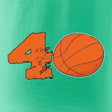 Basketball kulaté narozeniny 40