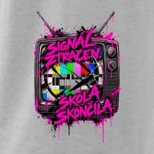 SIGNÁL ZTRACEN. ŠKOLA SKONČILA.