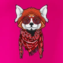 Červená panda hipster