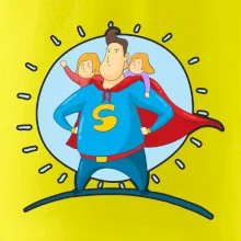 Táta superman - holka a holka