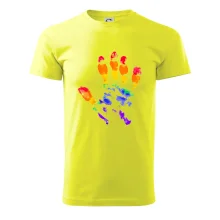 LGBT hand print