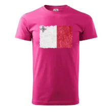 Vlajka Malta okousaná