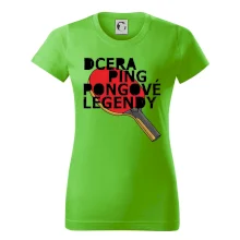 Dcera ping pongové legendy