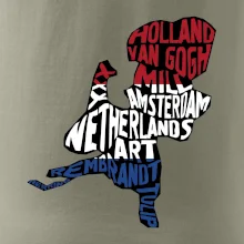 Mapy - názvy měst - Nizozemí