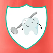 Zoubek na prsu - zrcátko