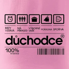 Čárový kód důchodce