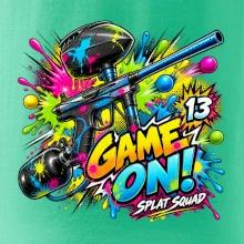Barevná exploze game on paintball