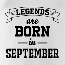 Legends are born in September
