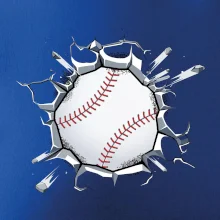 Baseball míč v triku