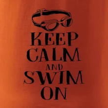 Keep calm and swim on