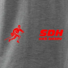 Hasičský sport SDH + váš název ČERVENÁ