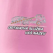 Odtahová služba - nakládání auta