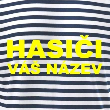 Hasiči - žlutý nápis - váš název sboru