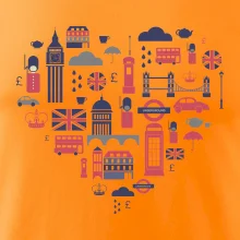 Anglie symboly srdce