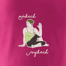 Yoga nádech výdech (Radek Pilař ART)