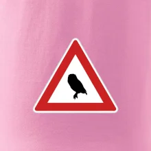 Dopravní značka - Pozor sova