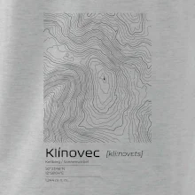 Klínovec - vrstevnice v obdélníku