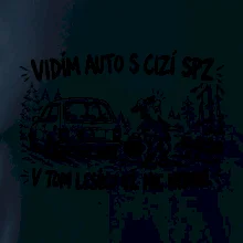 Vidím auto s cizí spz