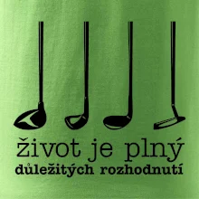 Golf - důležitá rozhodnutí