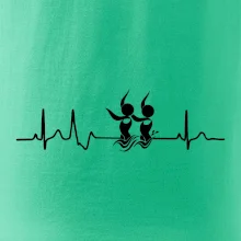 EKG synchronizované plavání