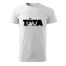 Táta nápis - motorka chopper