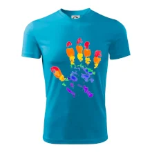 LGBT hand print