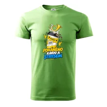Poháněno kávou a stresem