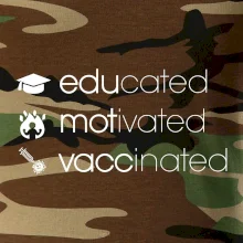 Educated motivated vaccinated