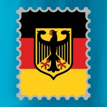 Německá známka - vlajka