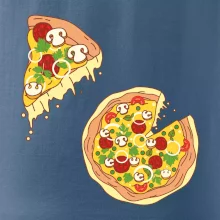 Pizza + Pizza kousek