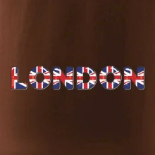 Nápis London vlajka