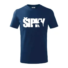 Šipky - nápis se šipkařem