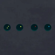 Evolution squash ball