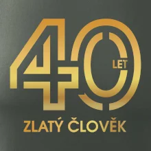 40 let zlatý člověk