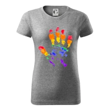 LGBT hand print