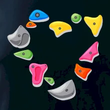 Lezení na stěně - srdce